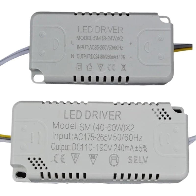 ضوء سقف LED ثابت التيار قابل لتغيير اللون المزدوج 8 24W 240 260mA AC220V - Image 3